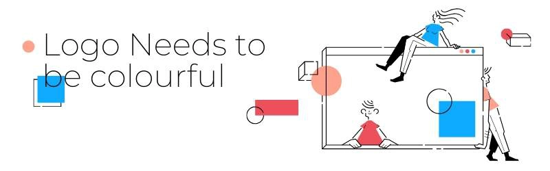 logo design without colour