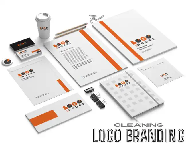 Cleaning logo design in USA cleaning logo