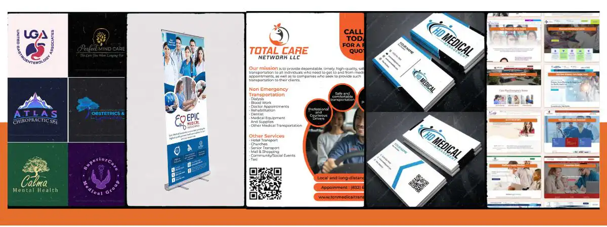 medical brand design medical logo designer