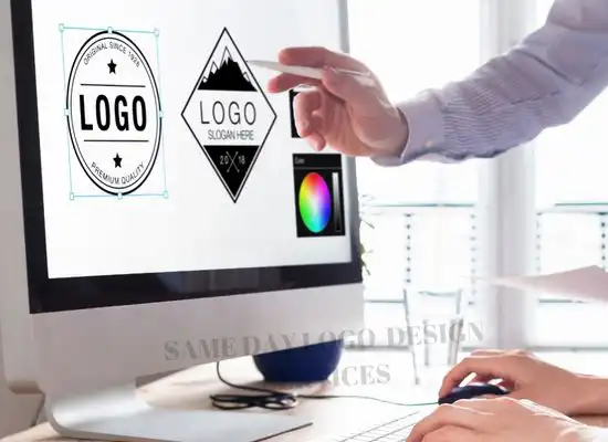 SAME DAY LOGO DESIGN SERVICES logo designer near me