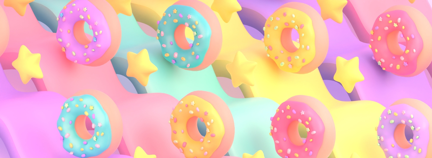 Cute Cute Background Design