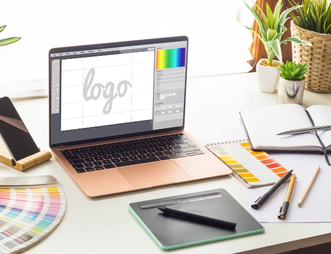 same-day logo design cleaning logo