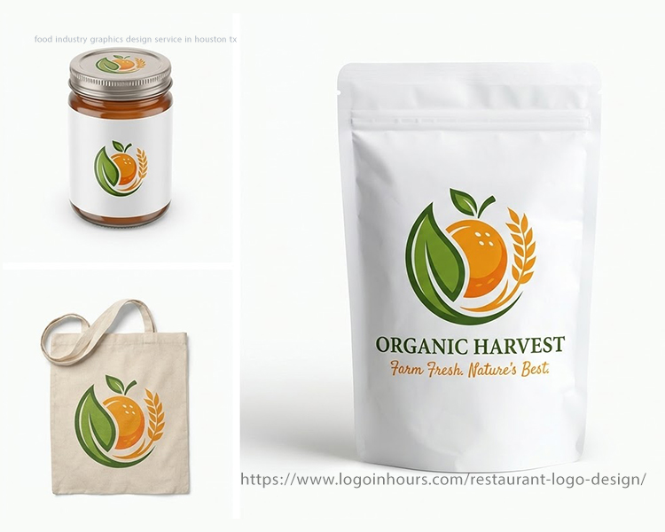 food industry graphics design service in houston tx